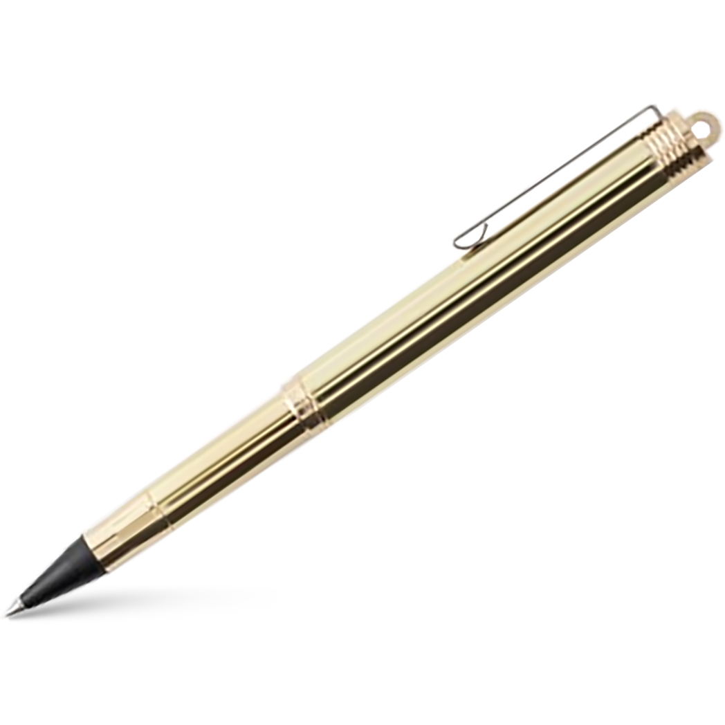 Traveler's Brass Rollerball Pen - Solid - Default Title - Pen Boutique Ltd