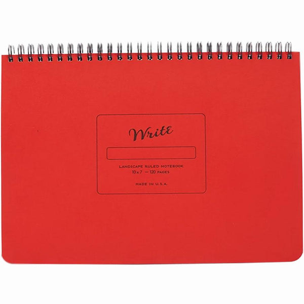 Write Notepads & Co. Notebook - Landscape - Red-Pen Boutique Ltd